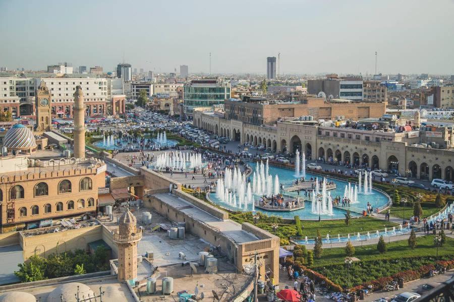 Syros Hotel Erbil City Center Exteriör bild